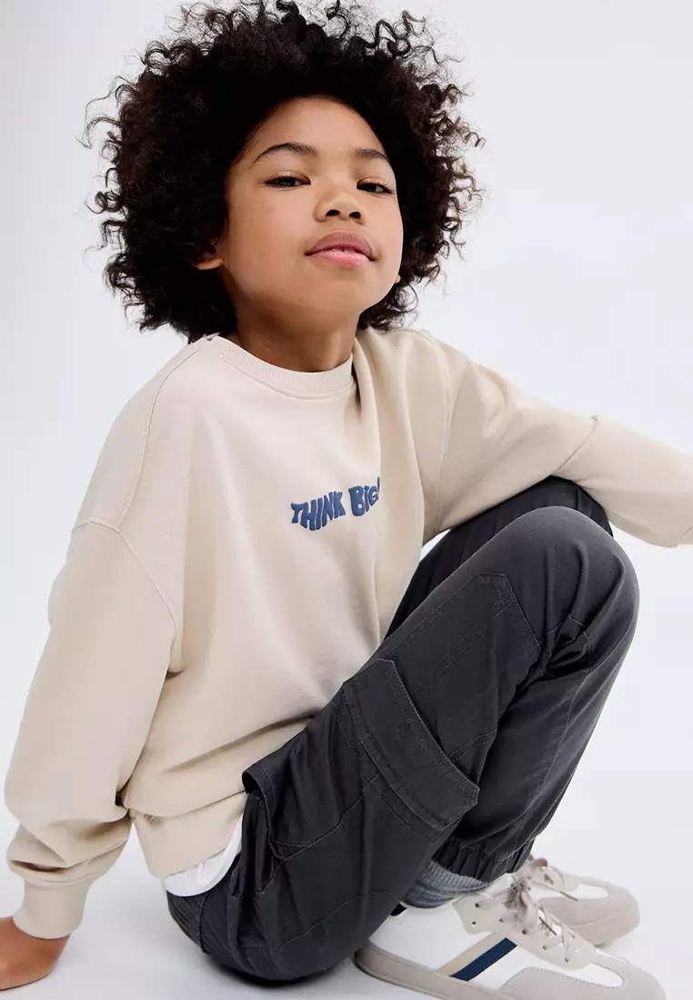 Cotton Cargo Trousers