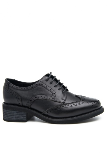 Twenty Eight Shoes black 4.5 CM Cow Leather Low Heel Brogue BS1870-1 DEAE9SH72FAD6DGS_1