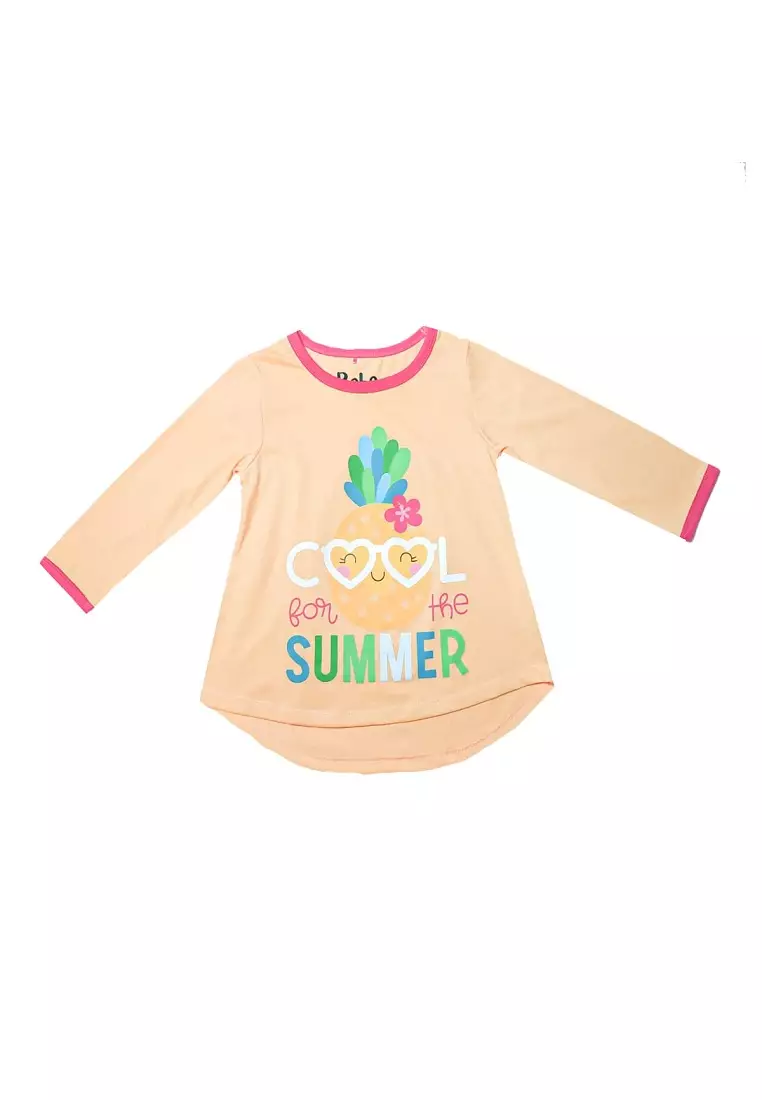 Boboo Boboo Summer Cool Kids Long Sleeves Cotton Pyjamas Set 2024 | Buy ...