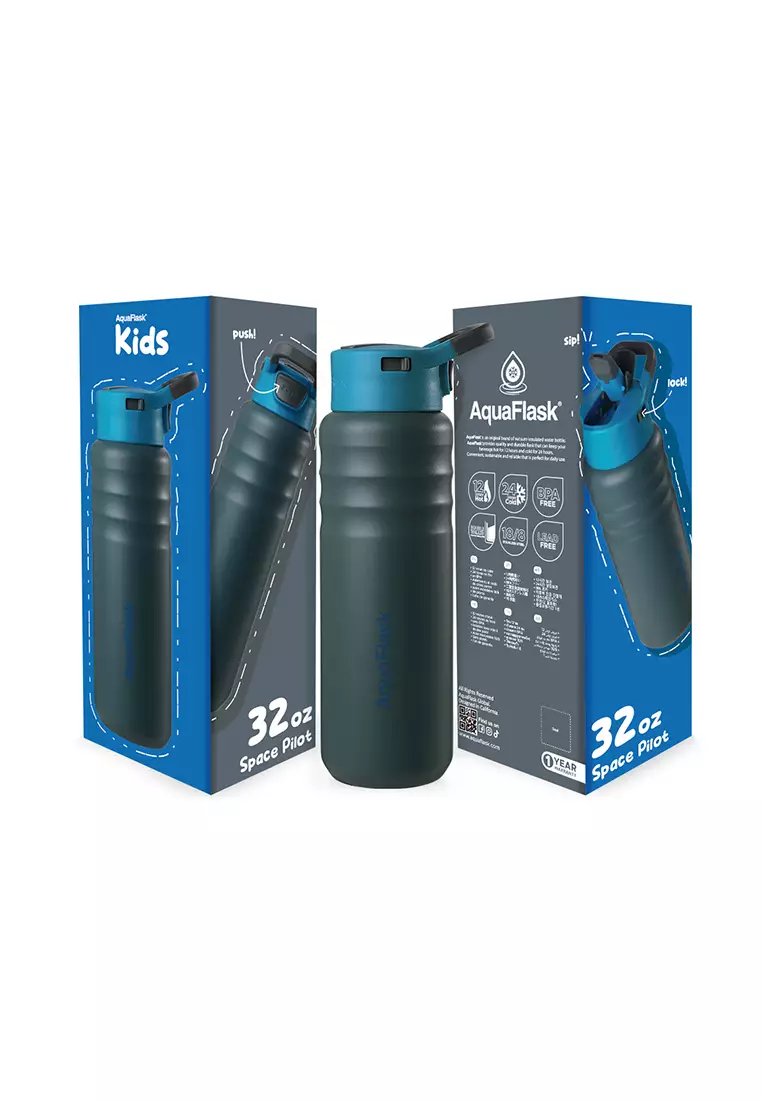 32oz Space Pilot Kids Straw Sip Collection Limited Edition