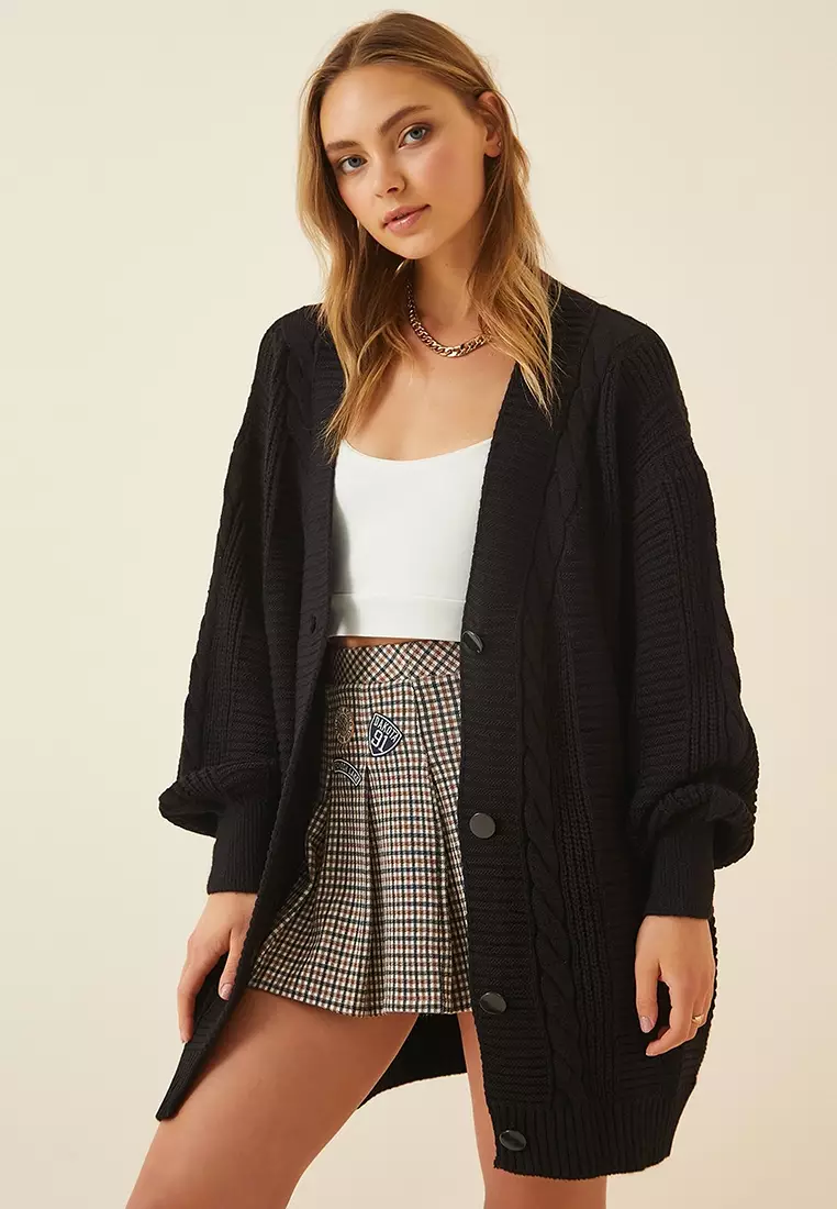 Oversized Knitwear Cardigan