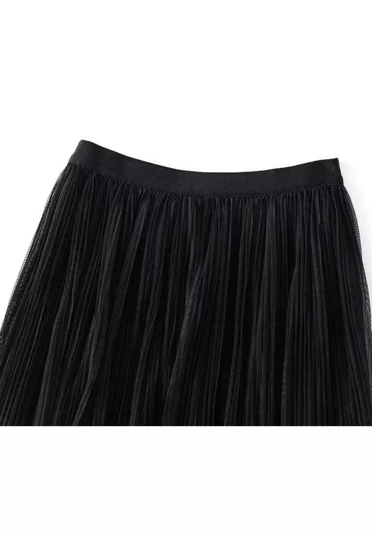 Gradient Pleated Skirt AF0872