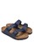 Birkenstock blue Arizona Birko-Flor Sandals BI090SH52HNRMY_4