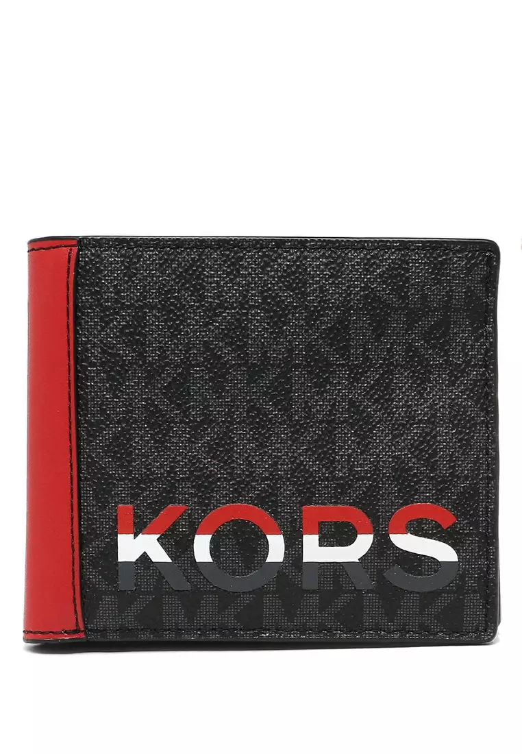 Michael kors men's slim rfid bifold deals wallet