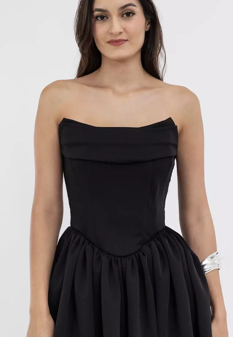 Kayla Strapless Corset Mini Dress