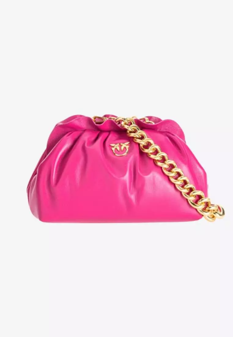 Chain discount clutch purse