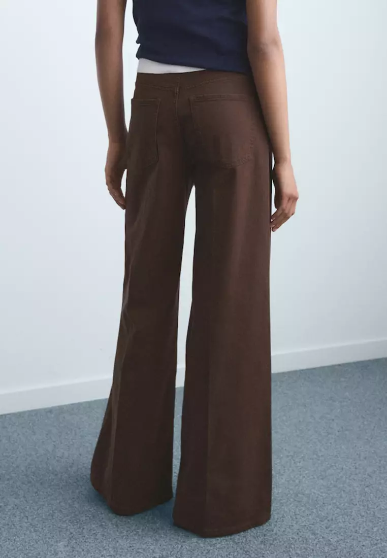 High-Waisted Wide-Leg Jeans