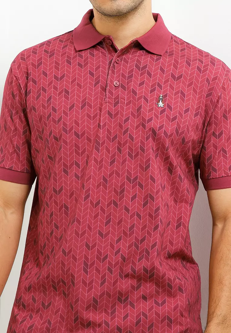 Fletcha Printed Polo Shirt