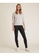 MARKS & SPENCER black M&S Jersey Skinny Ankle Grazer Trousers B1711AA96C6A20GS_2