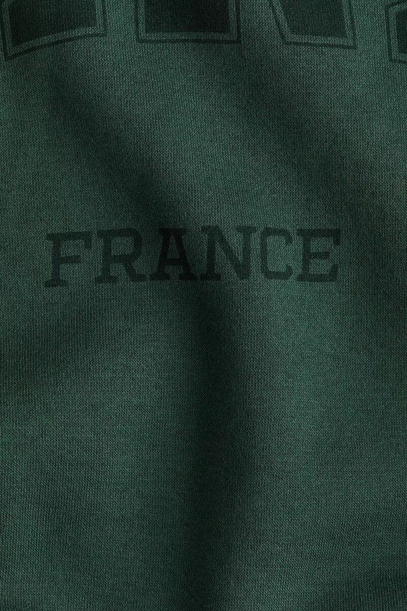 Print-motif sweatshirt