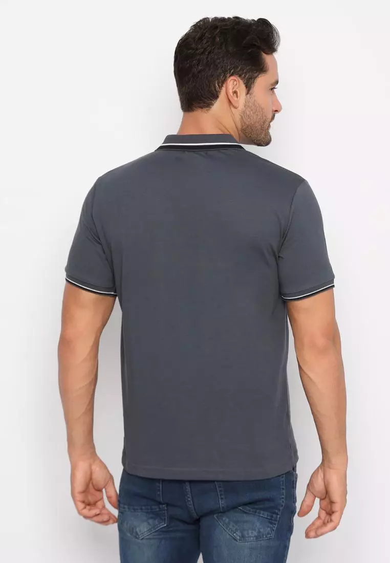 Matsuda Kaus Kerah Pria Polo Shirt Chino