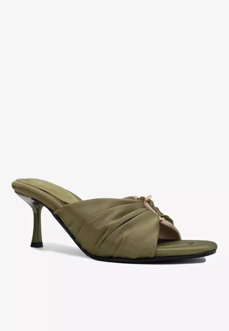 Dr Cardin Women Sera 3-inch Heels | Satin L-RNK-9363