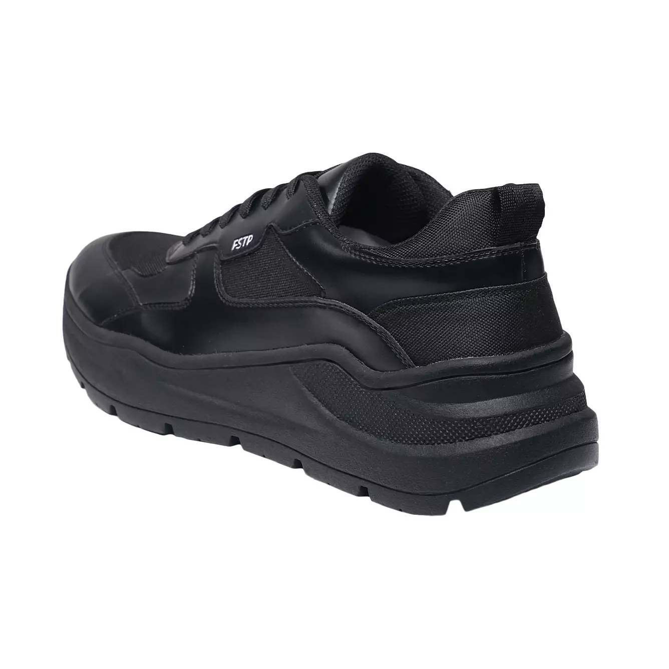Footstep Footwear Sepatu Pria Casual Perwira Prabu - Black Original Shoes