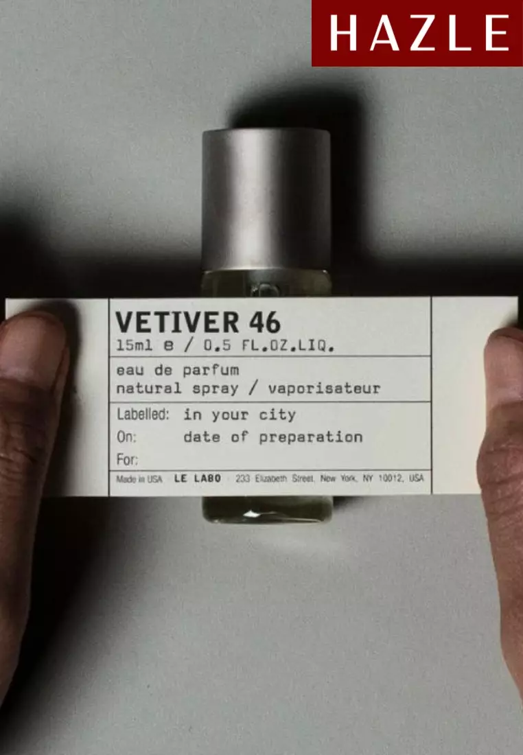 Vetiver 46 Unisex EDP 15 ml