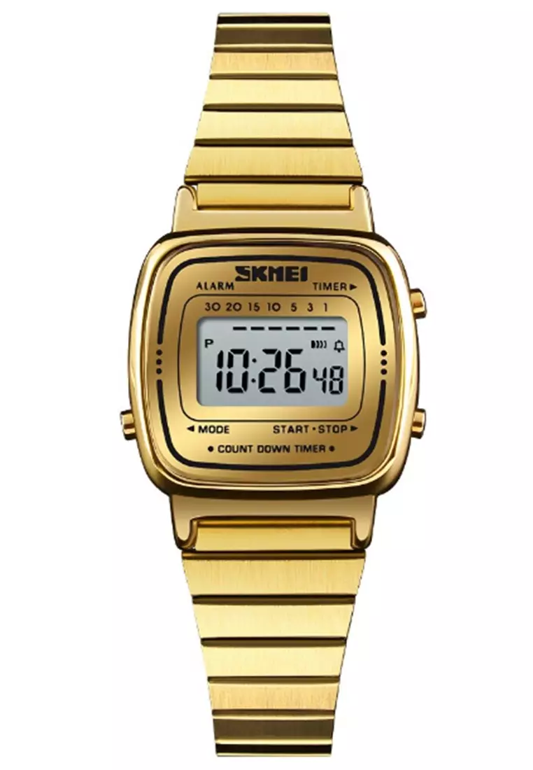 Jam Tangan Digital Wanita Waterproof Many Function Strap Tali Material Stainless Steel BL70 ORIGINAL