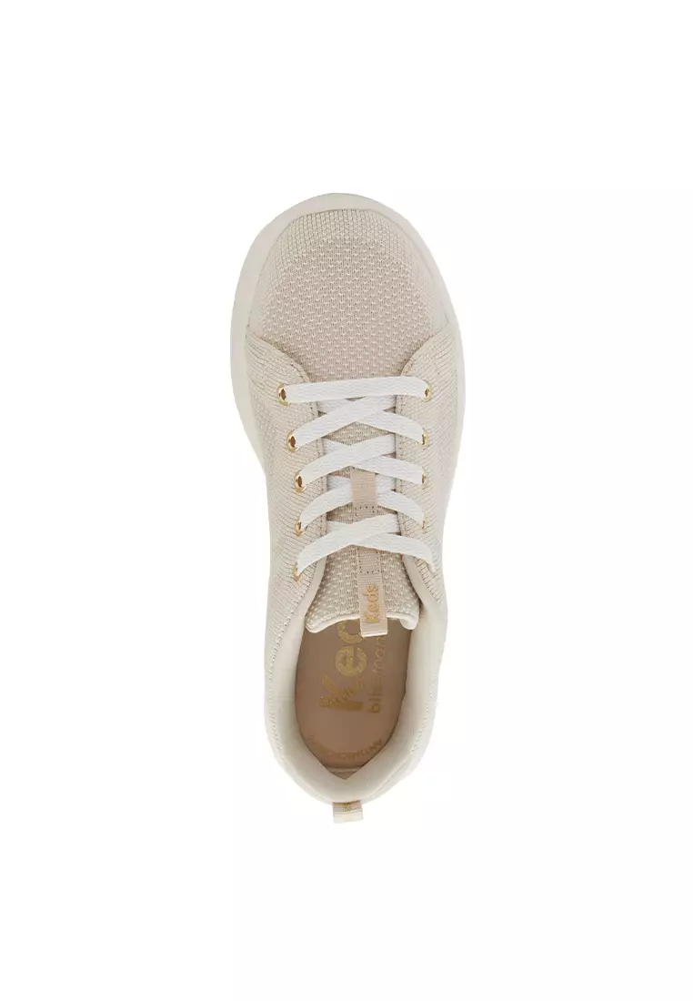 Women's Blisswalk Lace Engineered Knit Sneaker Oatmeal (WF68647-BLISLC5280)
