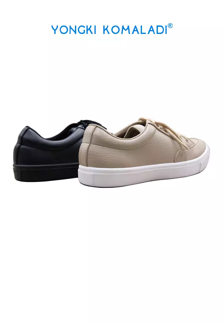 Yongki Komaladi Sepatu Casual Pria OL-AD2304-24 Cream