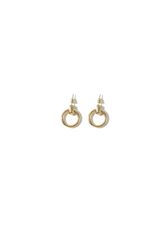 FAWNXFERN gold Adeo Basic Earrings in Gold FC427AC174FEE9GS_1