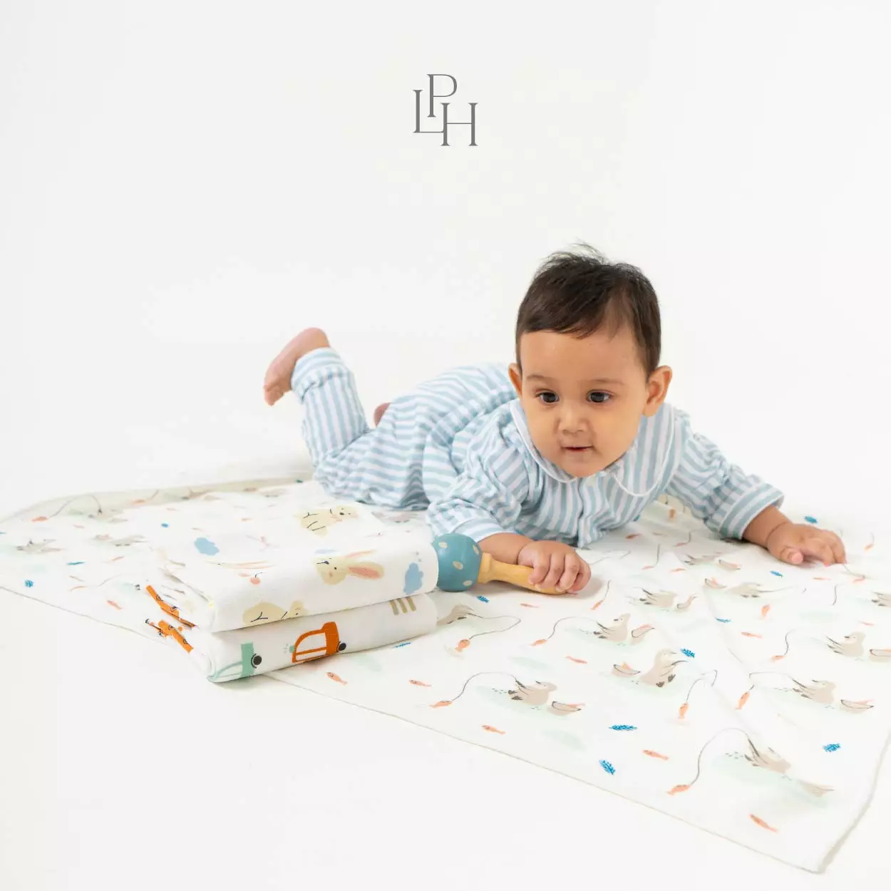 Little Palmerhaus - Wonderpad 31.0 (Perlak Bayi) Penguin Fishing