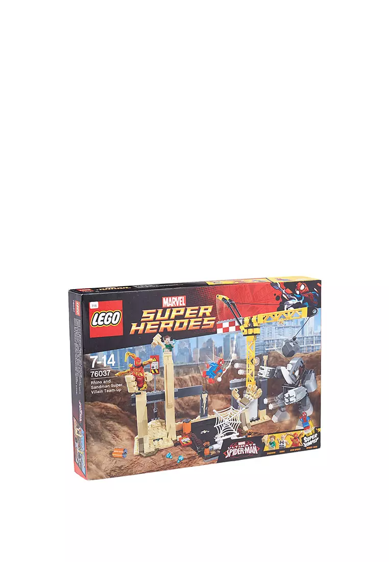 Spider-Man Rhino and Sandman Super Villain Team