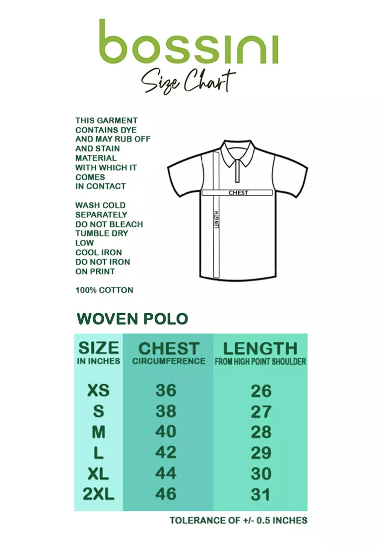 Woven Polo Short Sleeve