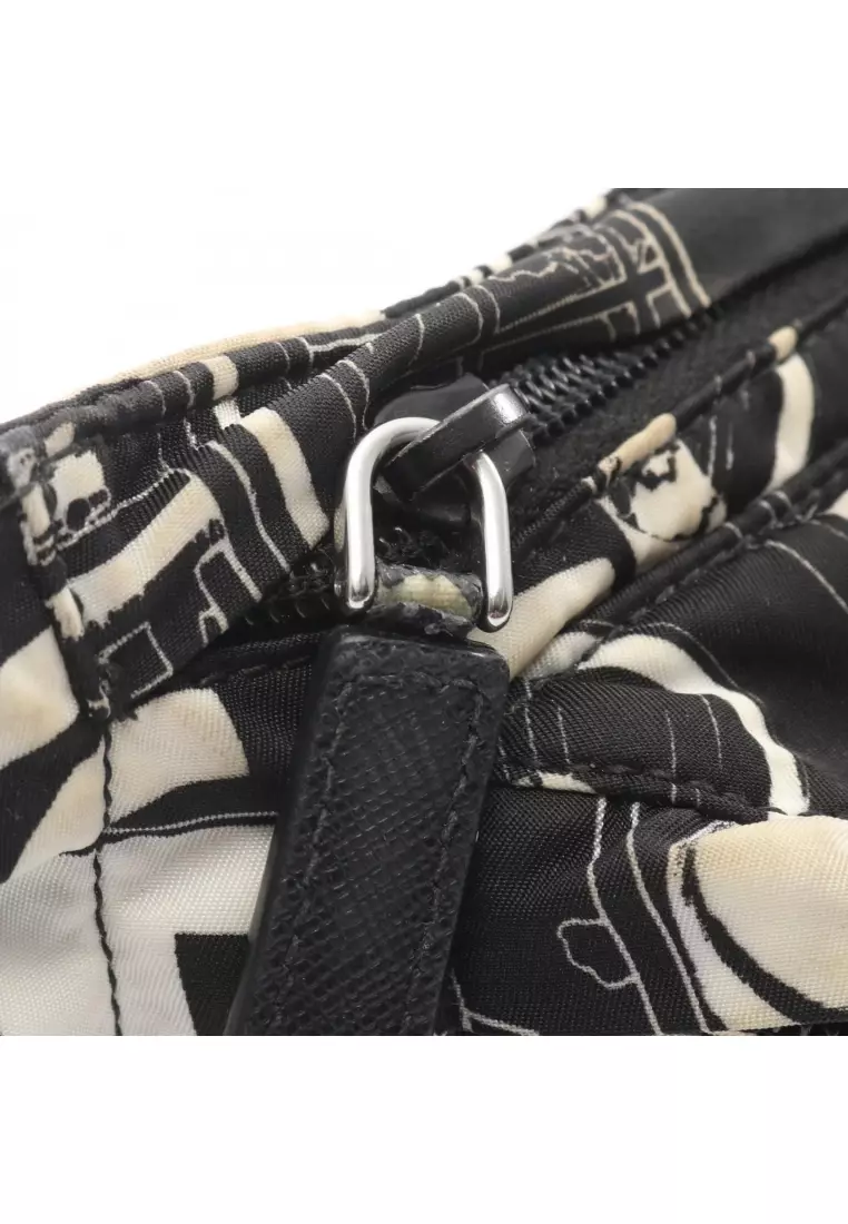 Buy Prada Pre-Loved Prada TESSUTO COMICS body bag waist bag Nylon