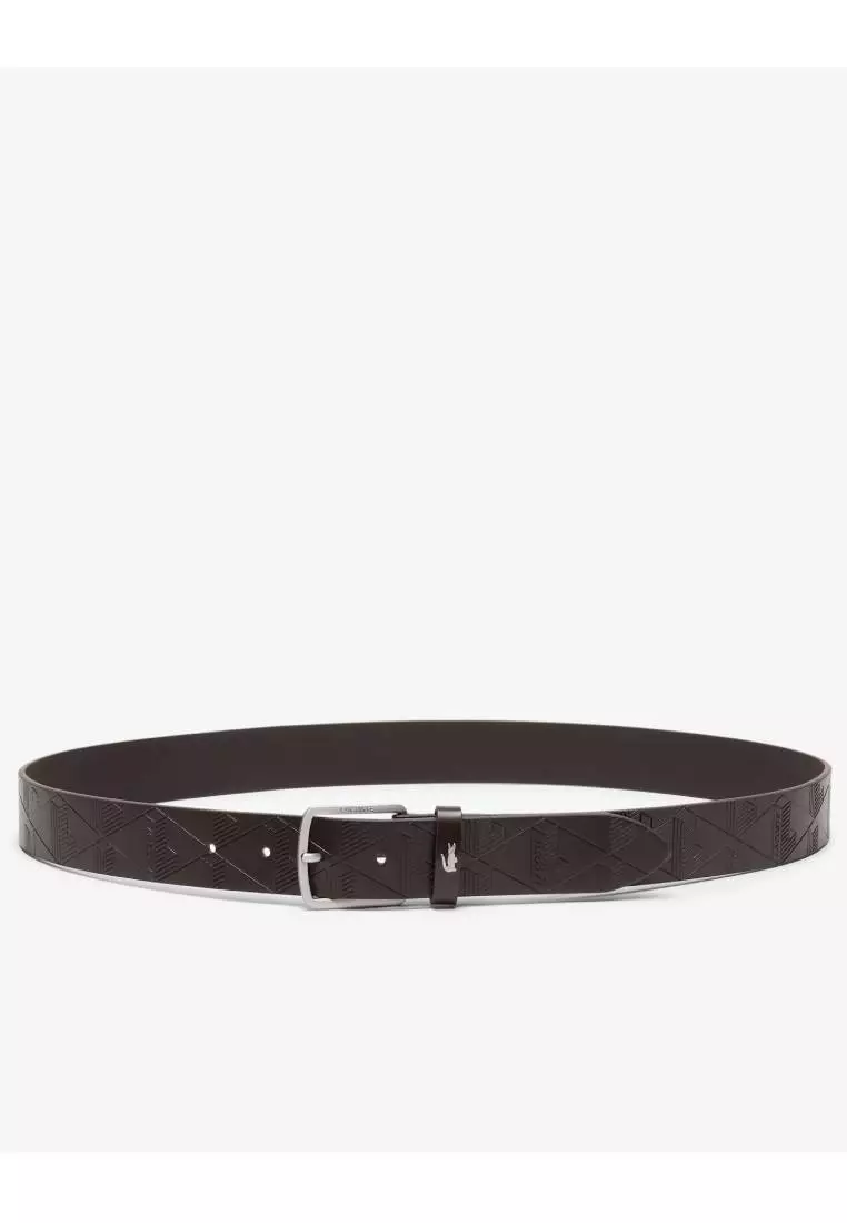 Monogram Leather Belt