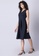 FabAlley navy Navy Buttoned Belted Dress E178AAA7CC8A24GS_3