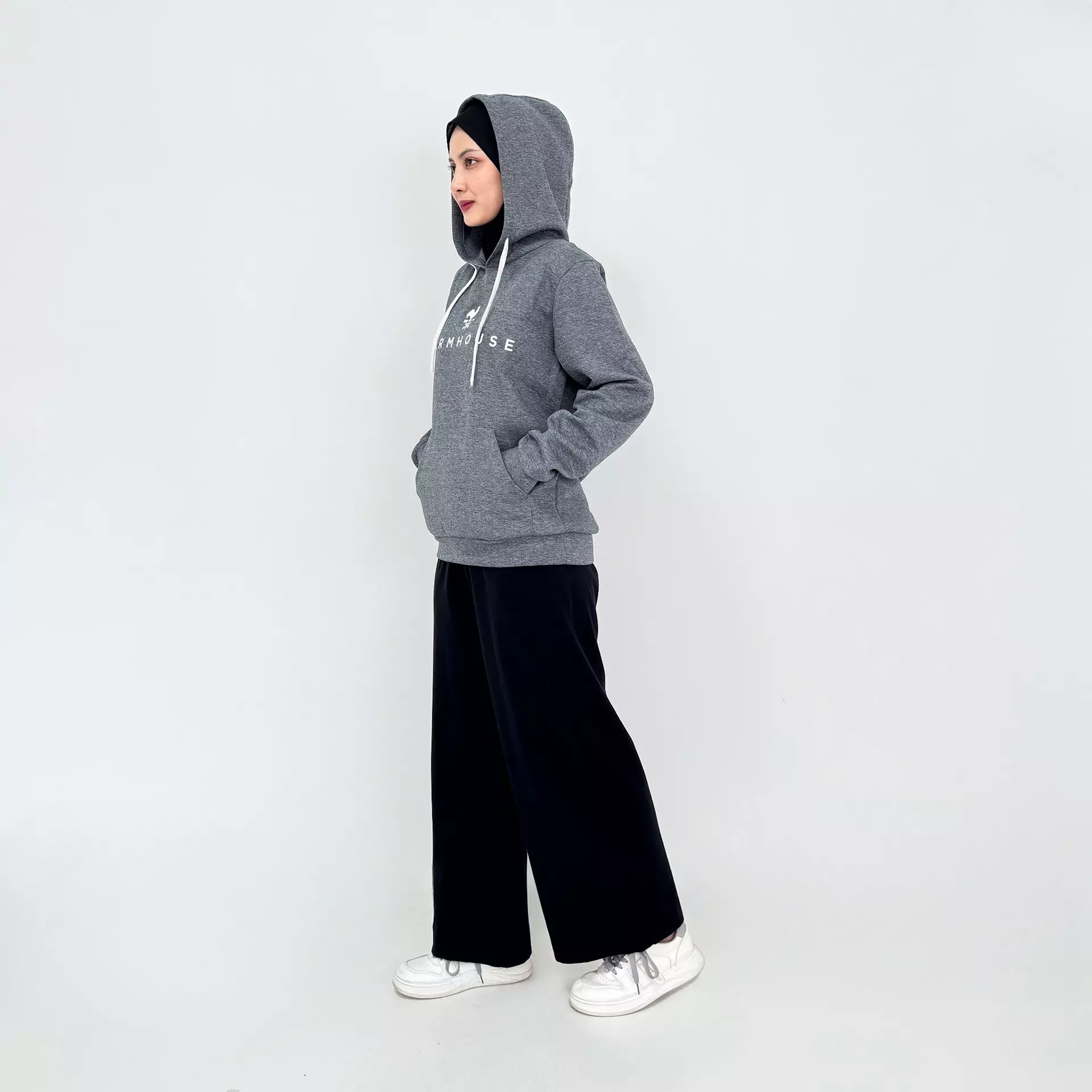 Setelan Sweater Hoodie Sporty Celia