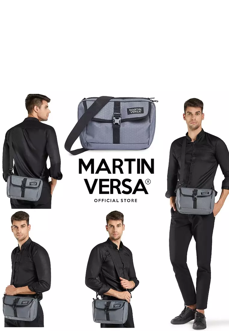 Martin Versa Sl5 Evox Tas Selempang Pria Kanvas Man Messenger Bag 