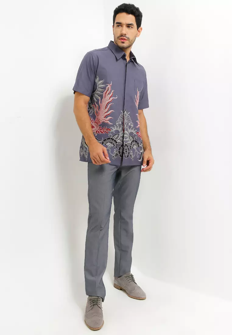 Hem Body Fit Batik Manuk Kembar 2