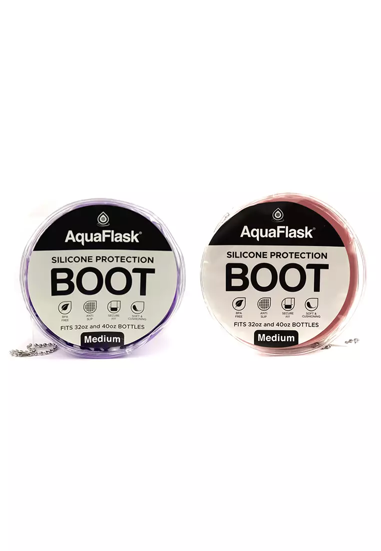 Boot it up! Silicone Protection Boot For 32oz and 40oz Grape & Plumpy Peach