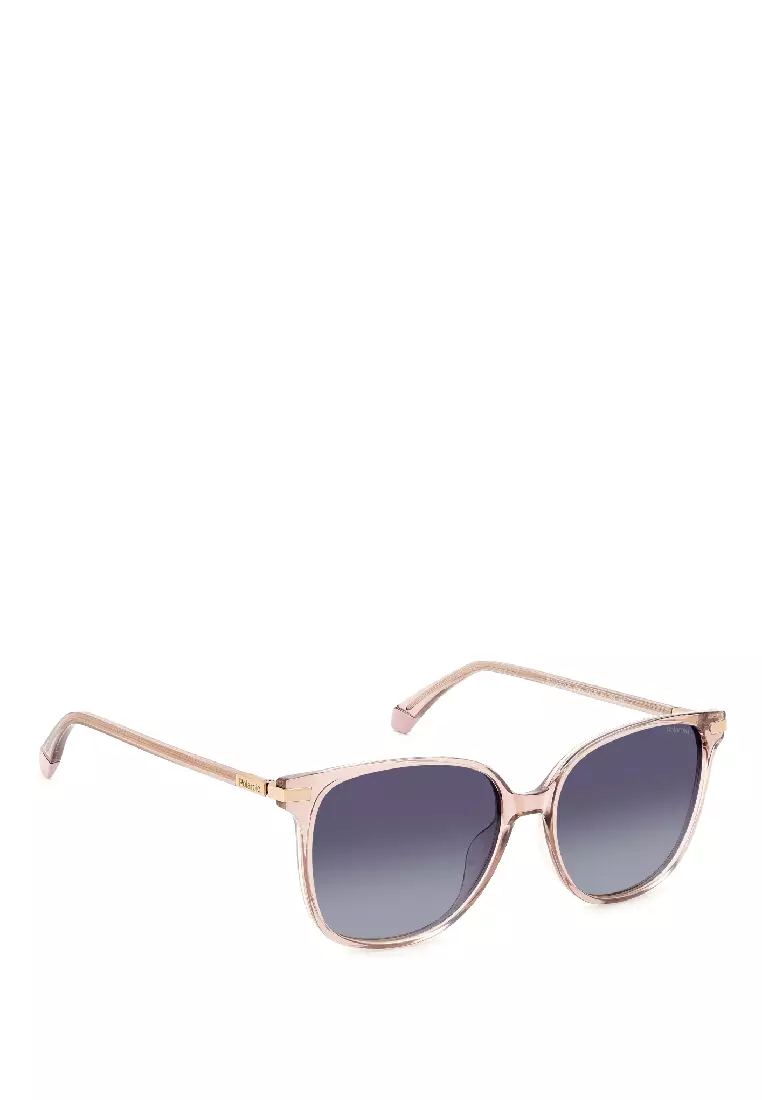 POLAROID Sunglasses PLD 4170/G/S/X-LTA-WJ, Square Sharp with Lilac Gold Copper color