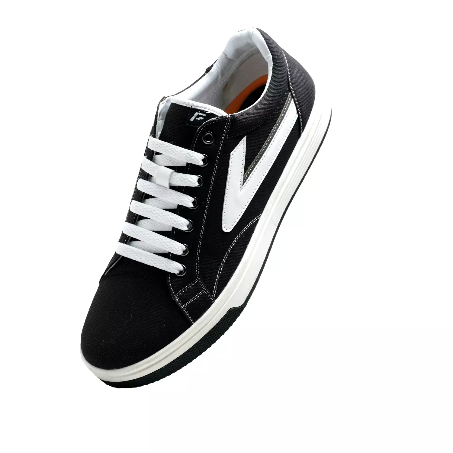 Footstep Footwear Sepatu Pria Sneakers Champ Classic Black White Original Shoes