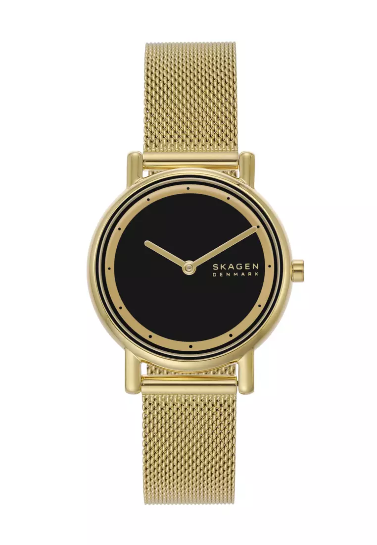 Skagen denmark gold best sale watch