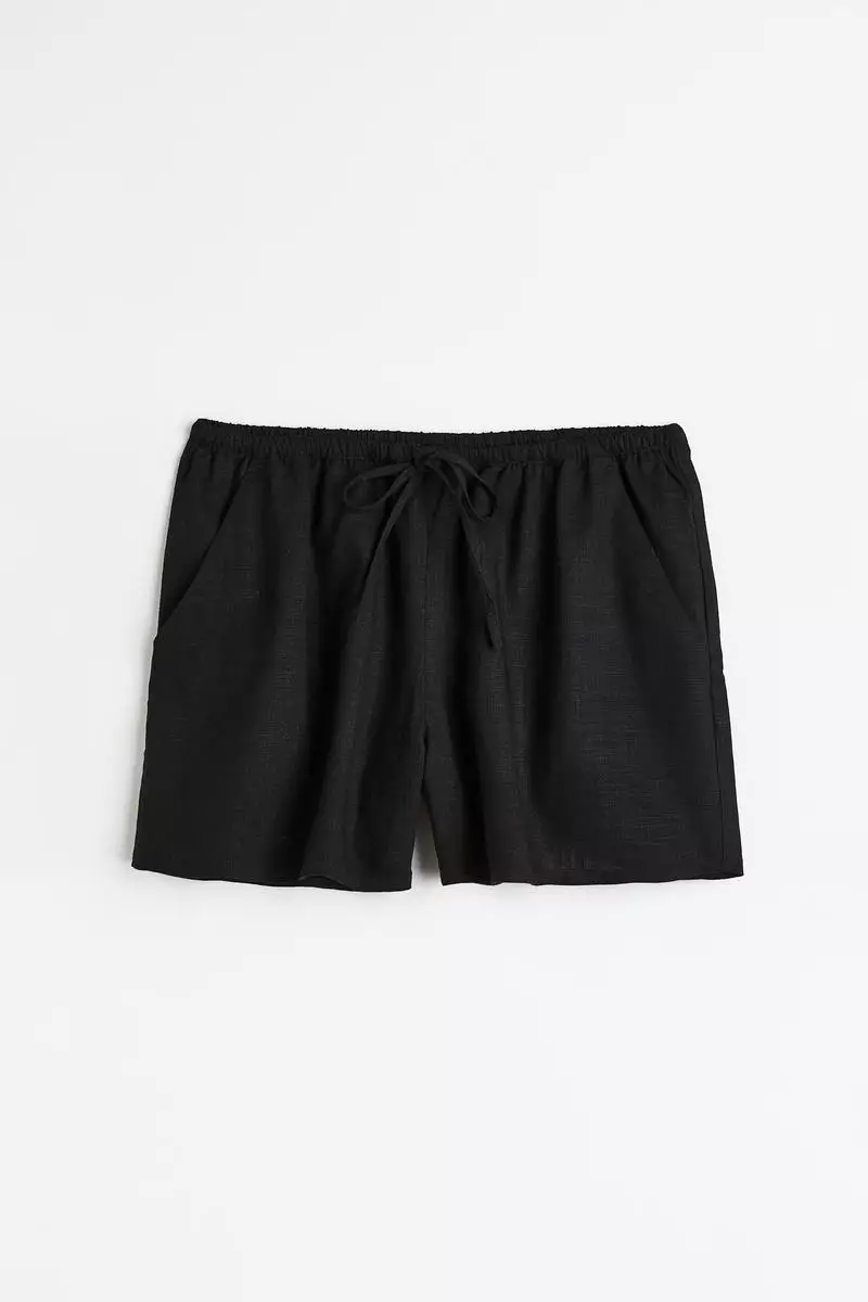 Buy H&M Linen-blend pull-on shorts 2023 Online | ZALORA Philippines
