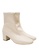 Twenty Eight Shoes beige VANSA Comfortable Elastic Upper Ankle Boots VSW-B31071 F5ECCSHCDDBA35GS_2