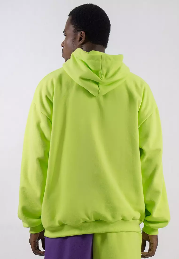 Neon Green Hoodie Originals Neon Hoodie Neongelb Hoodie Jual Ocwa