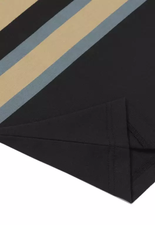 POLICE T-Shirt Salur Bordir Cotton Premium Pria