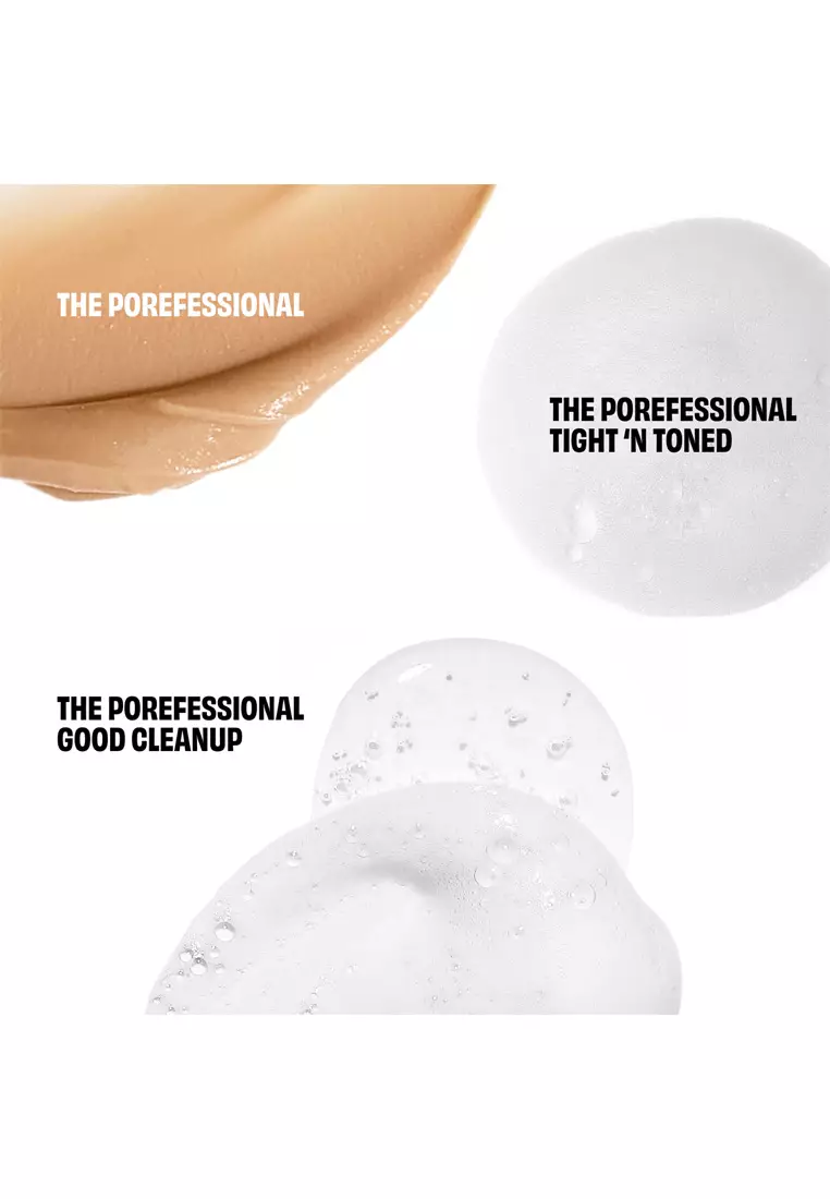 [Holiday Set Exclusive] Benefit - Pore Mixed Medley (SAVE 39%) - The POREfessional face primer full-size, The POREfessional Good Cleanup mini, The POREfessional Tight ’n Toned mini, The POREfessional Shrink Wrap free sample