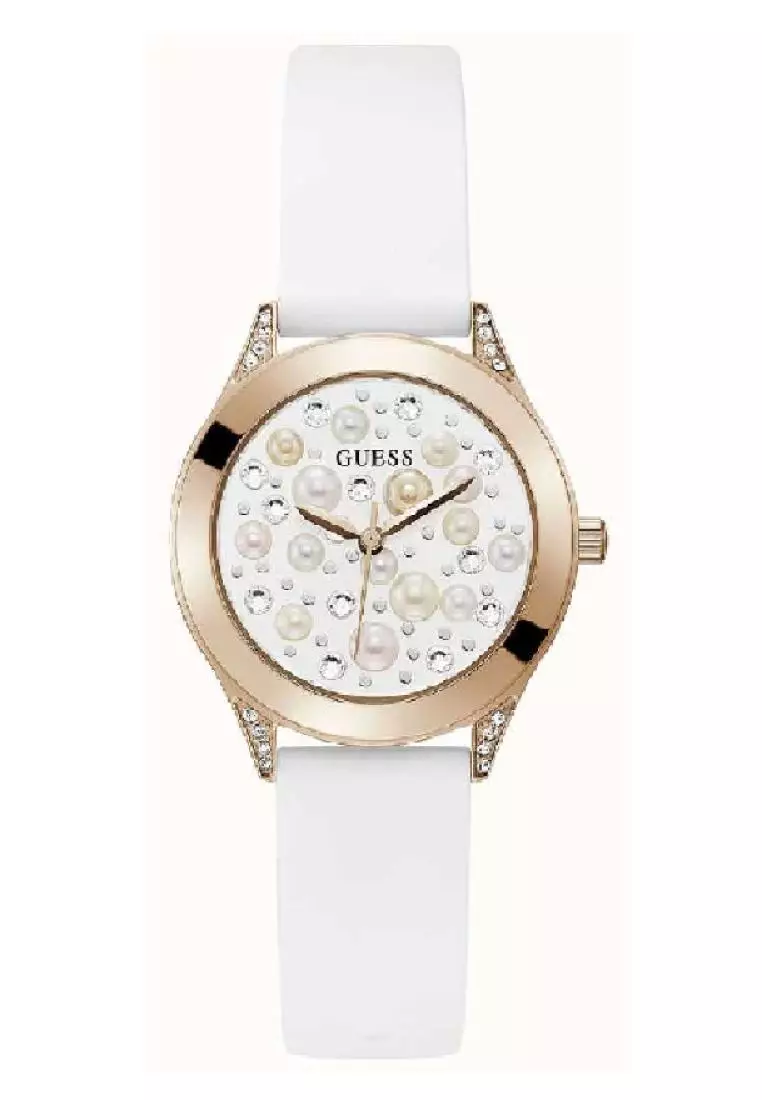 White guess deals watch women's