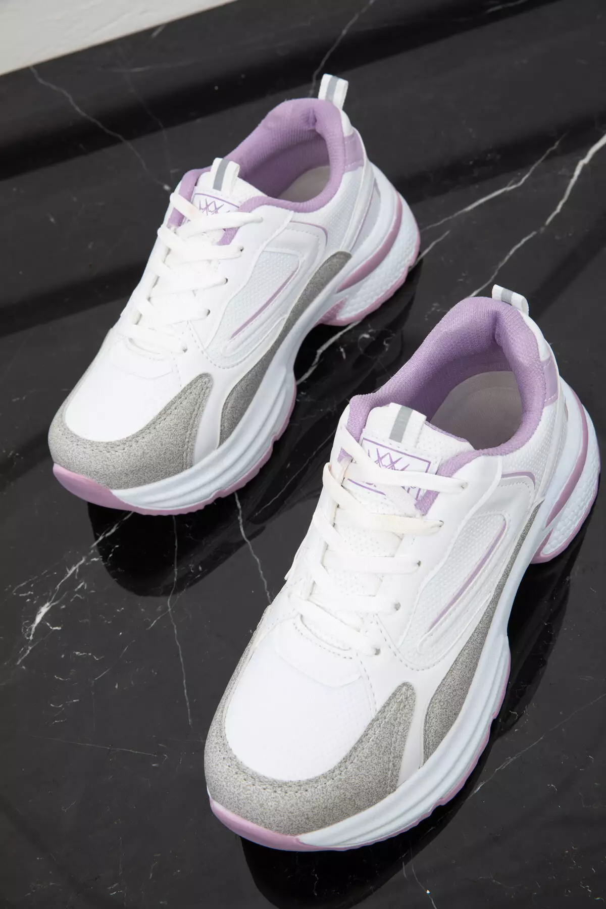 Women's Sneakers - Ice, White and Lilac 19686