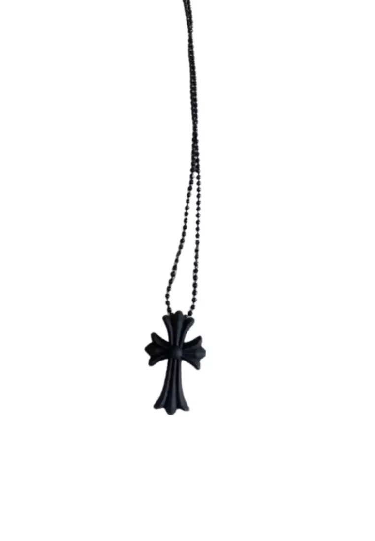 Resin hot sale cross necklace