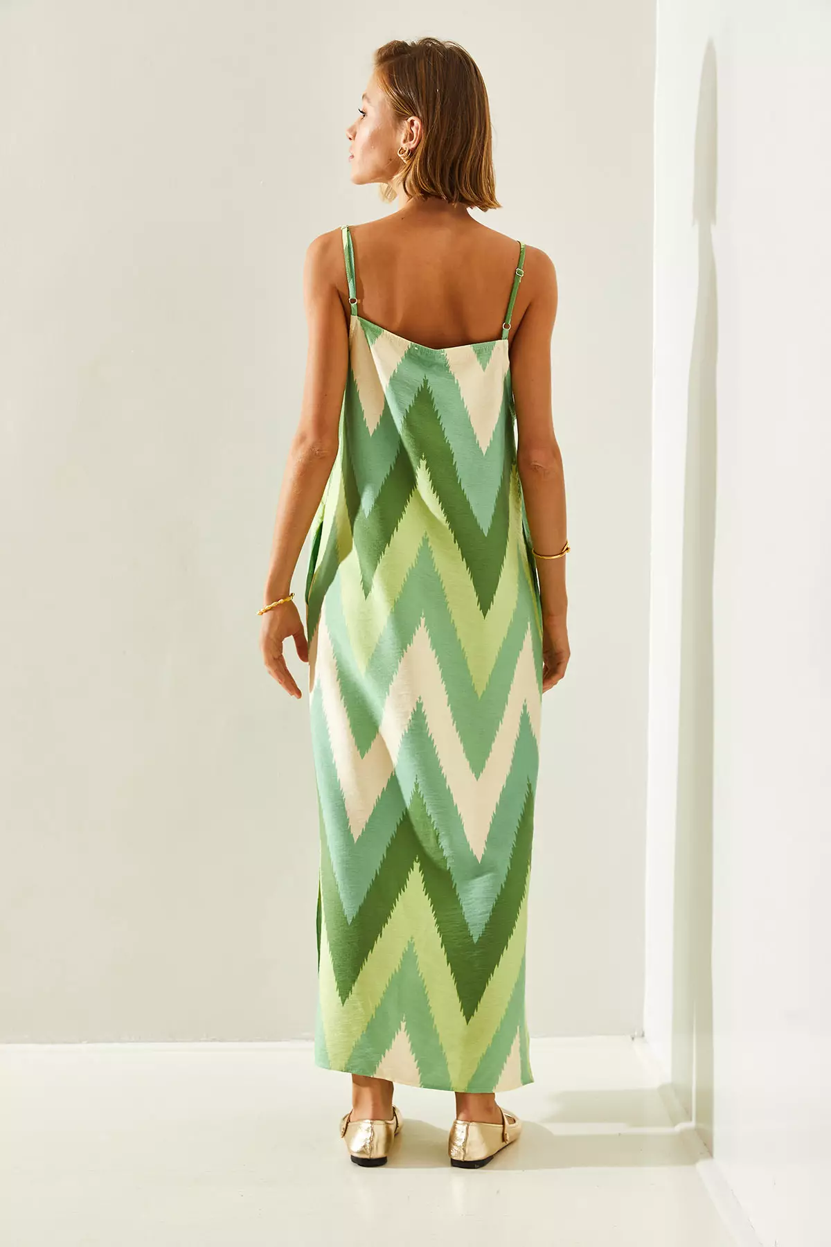 Patterned Maxi Dress