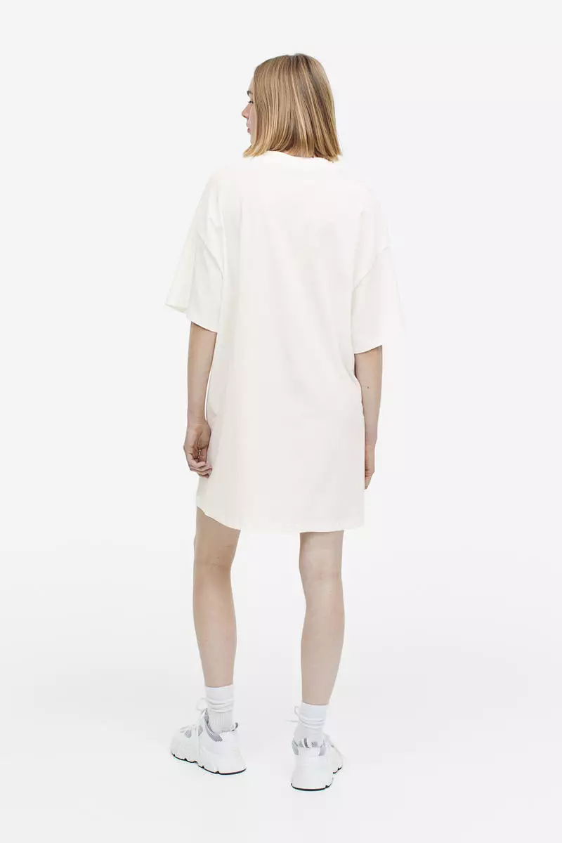 Oversized t 2024 shirt dress h&m