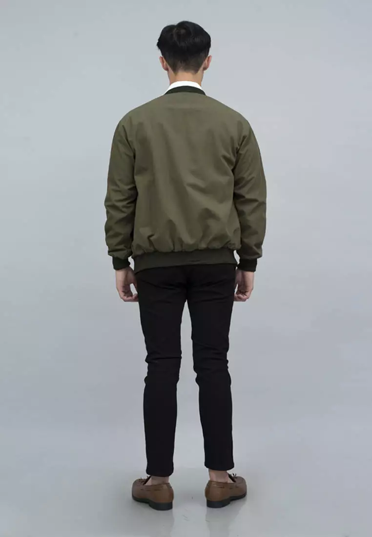 Houseofcuff Jaket Bomber Polos Windbreaker Army