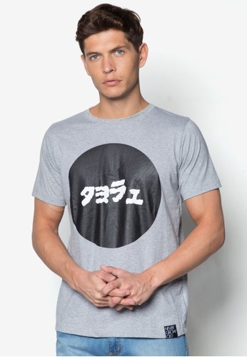 esprit 衣服日文設計TEE, 服飾, 印圖T恤