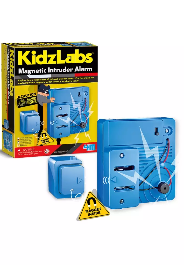 Buy 4M 4M KidzLabs / Magnetic Intruder Alarm Online | ZALORA Malaysia
