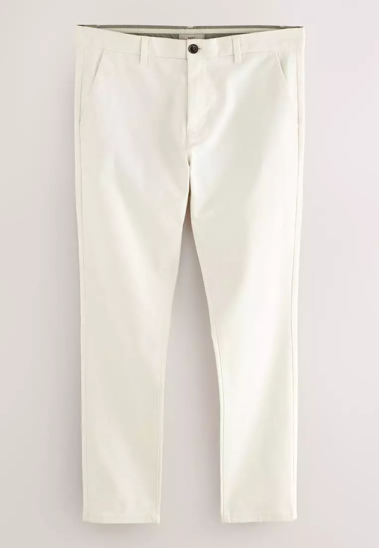 Skinny Fit Stretch Chino Trousers