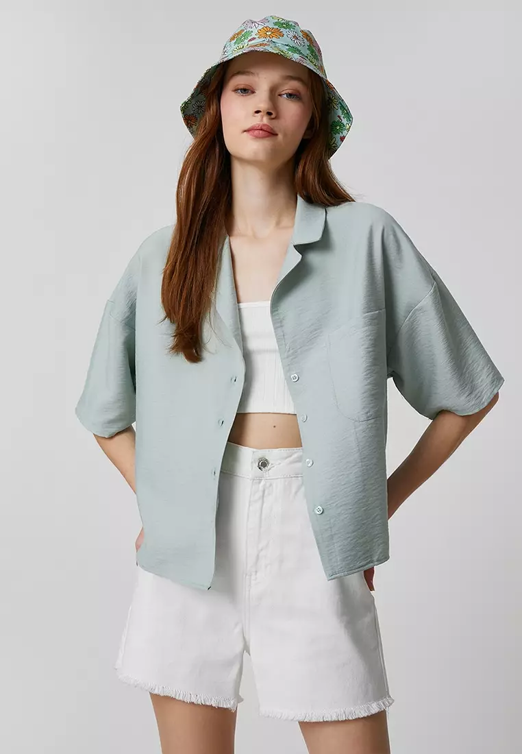 Relaxed Fit Pocket Shirt